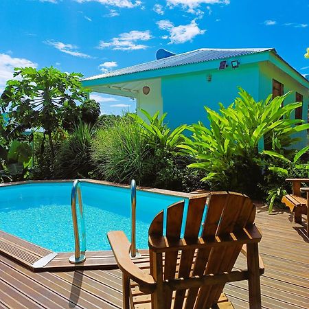 Kaz A Klemence Gite Creole Avec Piscine Et Table Dhotes A Anse Bertrand Buitenkant foto